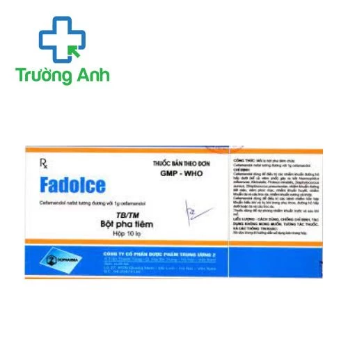 Fadolce 1g Dopharma - Điều trị nhiễm khuẩn ở đường hô hấp dưới